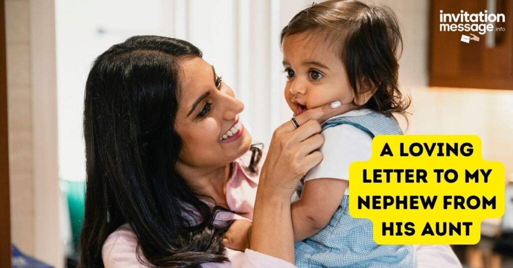 A Loving Letter to My Nephew from His Aunt