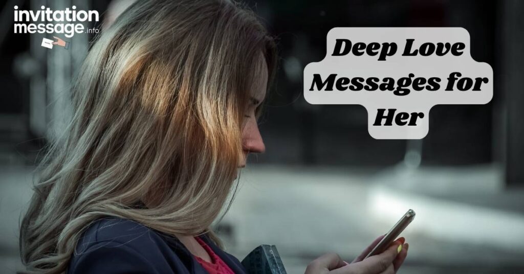 Deep Love Messages for Her