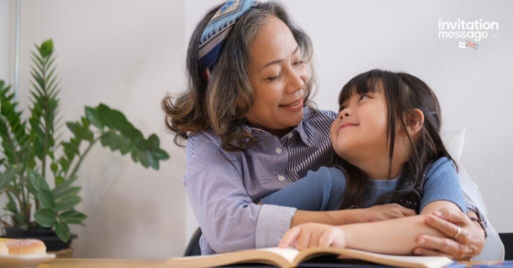 Loving Words from Grandchildren to Grandma