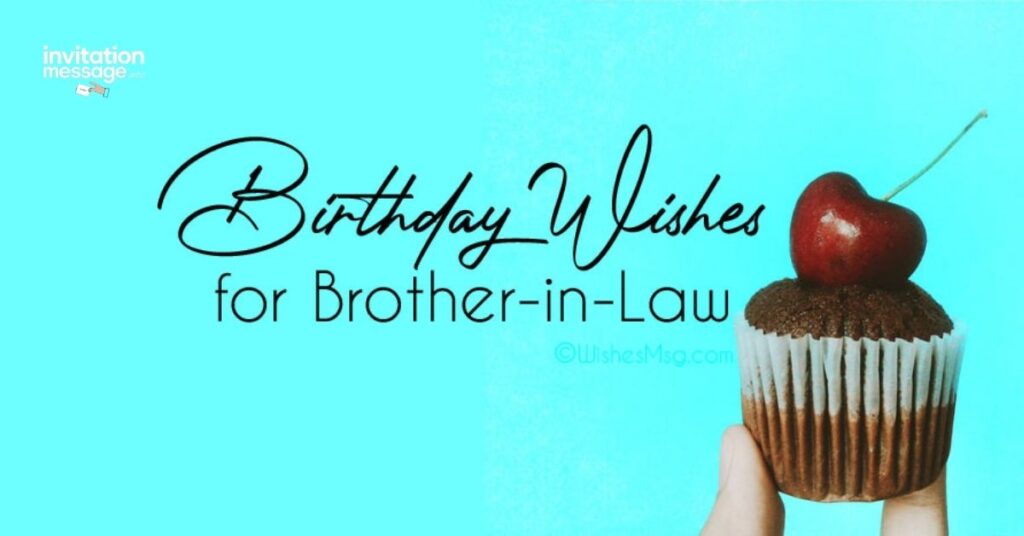 Birthday Wishes for Brother in Law
