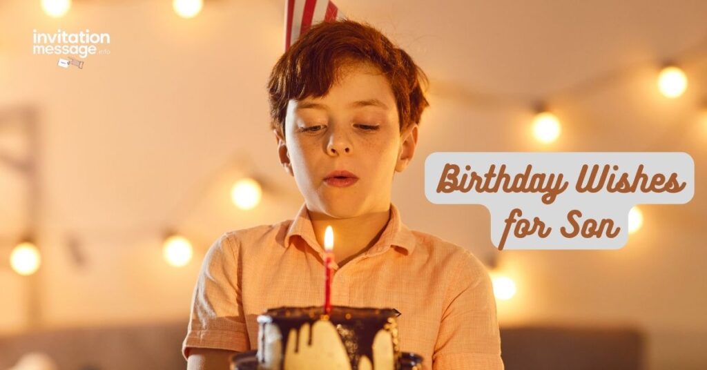 Birthday Wishes for Son