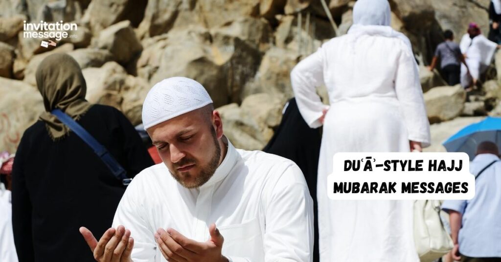  Duʿāʾ-Style Hajj Mubarak Messages