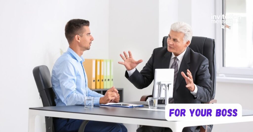 For Your Boss