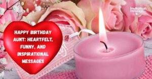 Happy Birthday Aunt: Heartfelt, Funny, and Inspirational Messages