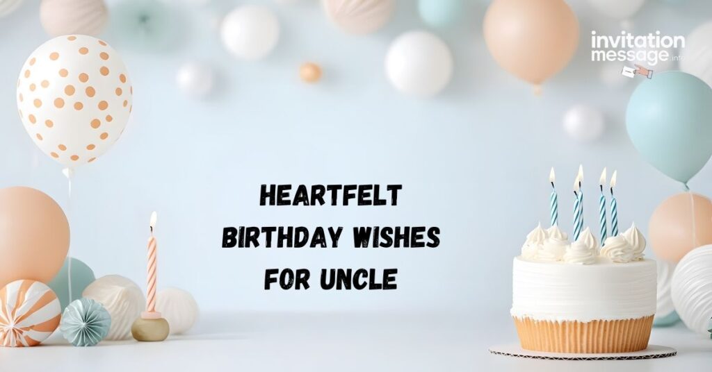 Heartfelt Birthday Wishes for Uncle
