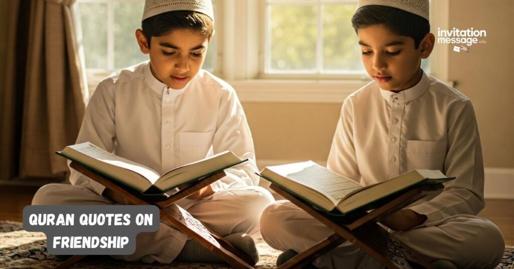 Quran Quotes on Friendship