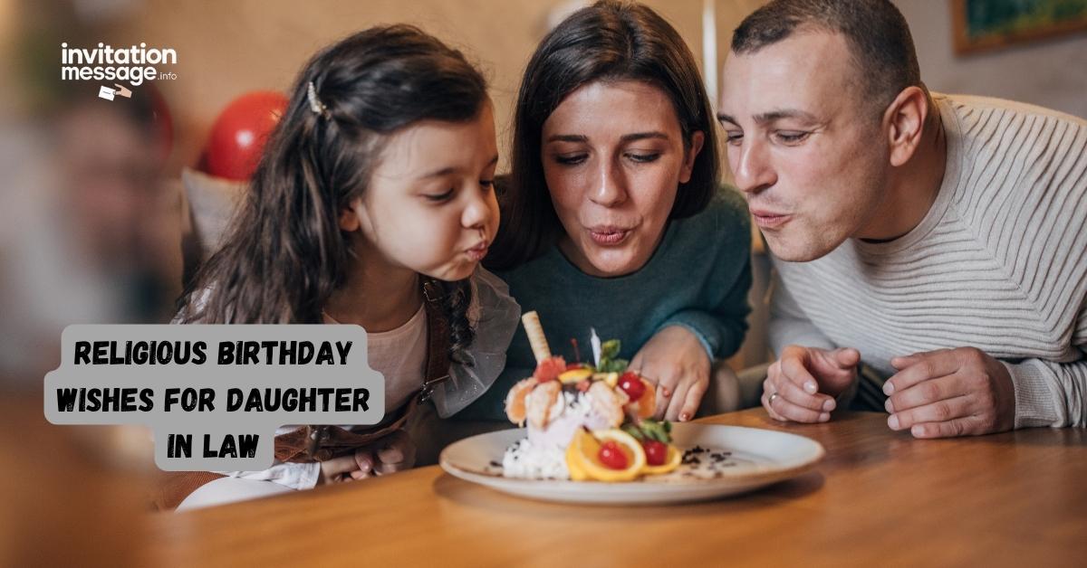 Religious Birthday Wishes for Daughter in Law