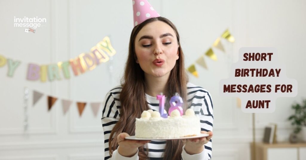 Short Birthday Messages for Aunt