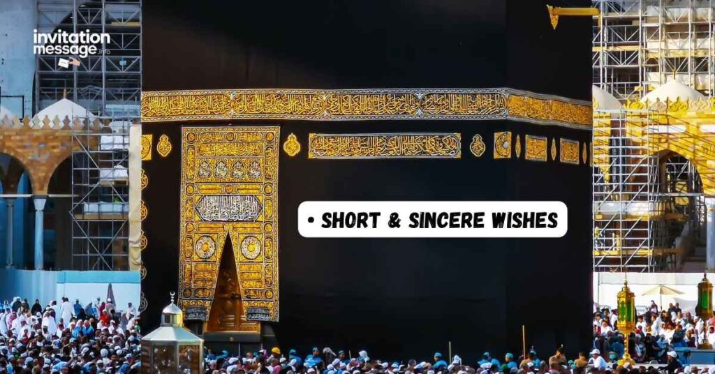 • Short & Sincere Wishes