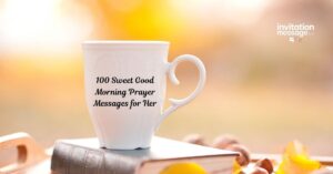 100 Sweet Good Morning Prayer Messages for Her