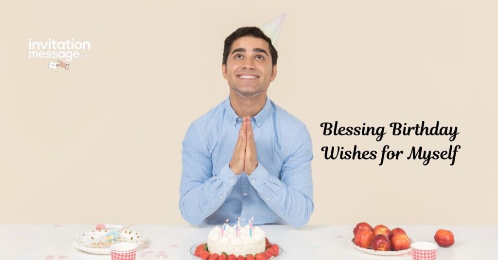 Blessing Birthday Wishes for Myself