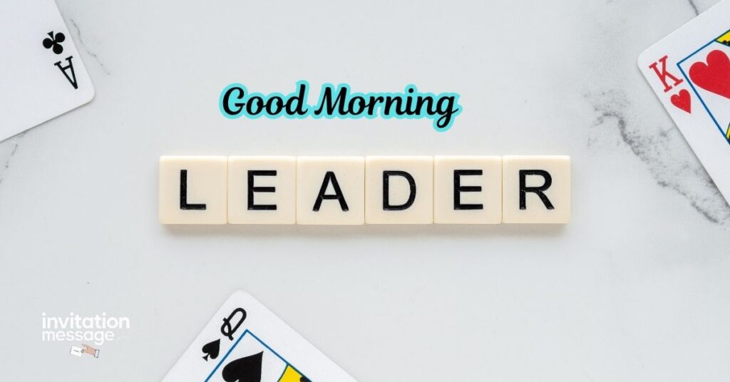 Good Morning Quotes For Boss