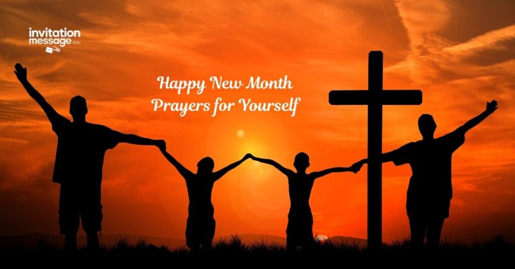 Happy New Month Prayers for Yourself