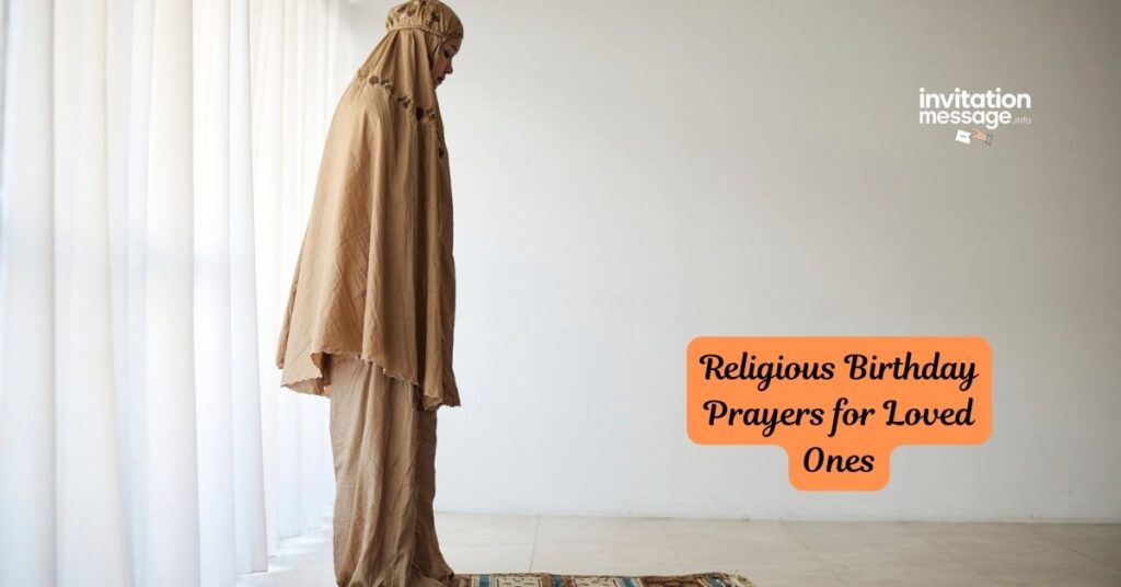 Religious Birthday Prayers for Loved Ones