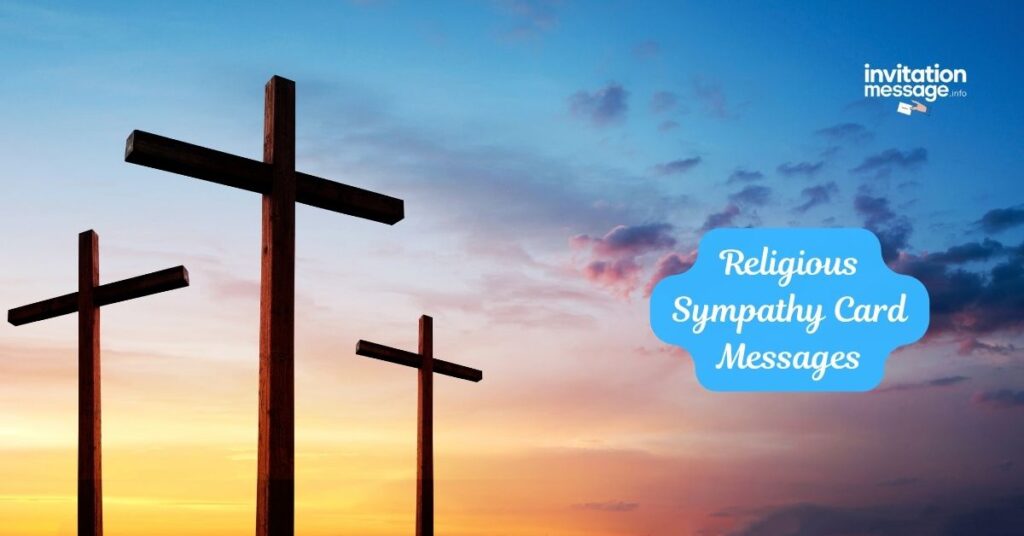 Religious Sympathy Card Messages