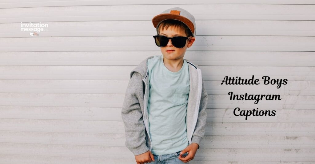 Attitude Boys Instagram Captions