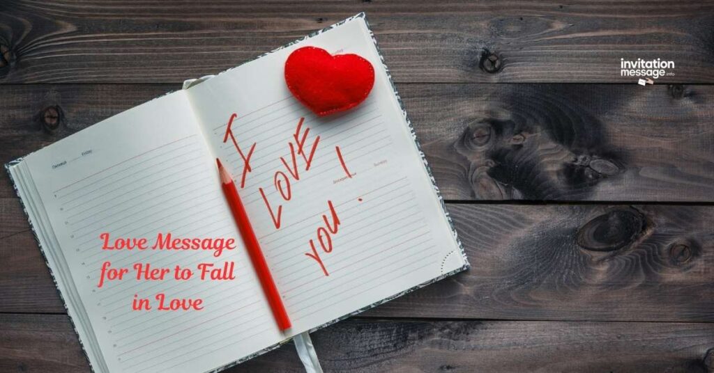 Love Message for Her to Fall in Love