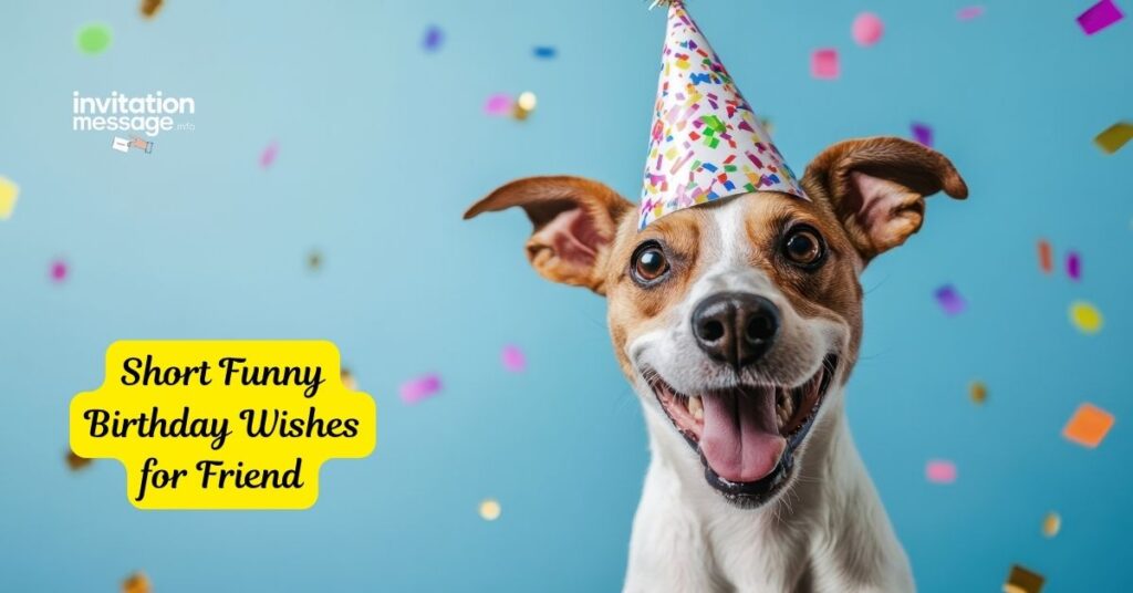 Short Funny Birthday Wishes for Friend