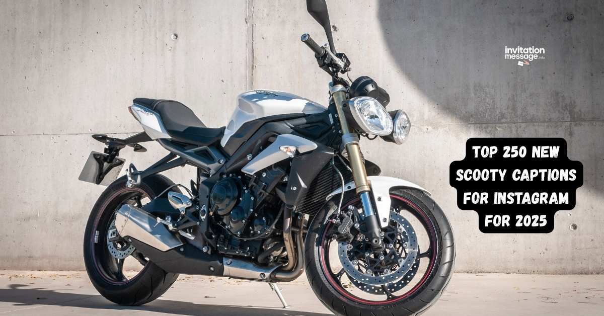 Top 250 New Scooty Captions for instagram for 2025